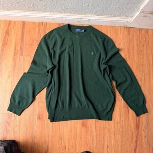 Ralph Lauren Dark Green Crewneck Sweater